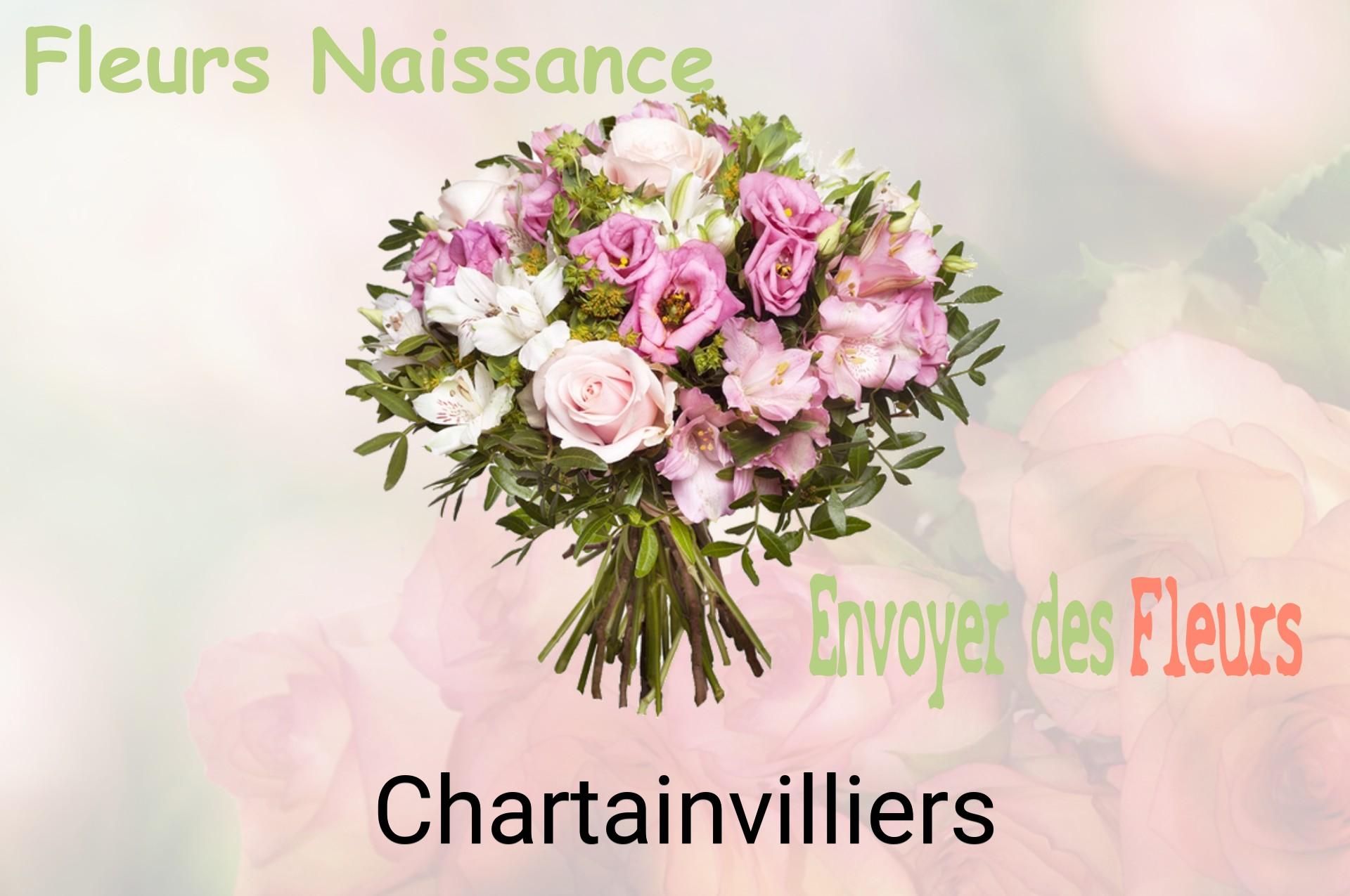 Bouquet de fleurs de naissance livré à Chartainvilliers